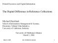 Printed Resources and Digital Information PowerPoint PPT Presentation
