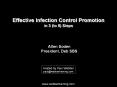 Effective Infection Control Promotion PowerPoint PPT Presentation