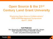 Open Source