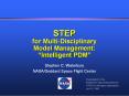 STEP for MultiDisciplinary Model Management: Intelligent PDM PowerPoint PPT Presentation
