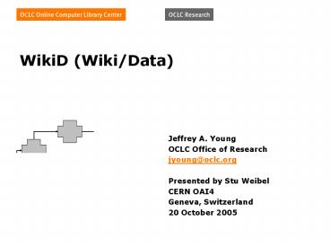 WikiD (Wiki/Data)