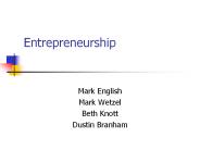 Entrepreneurship