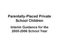 ParentallyPlaced Private School Children PowerPoint PPT Presentation