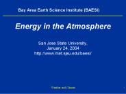 Bay Area Earth Science Institute BAESI