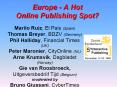 Europe A Hot Online Publishing Spot PowerPoint PPT Presentation