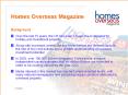 Homes Overseas Magazine PowerPoint PPT Presentation