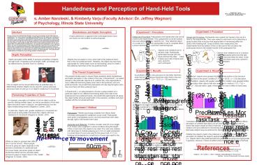 Handedness and Perception of Hand-Held Tools