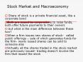 Stock Market and Macroeconomy PowerPoint PPT Presentation