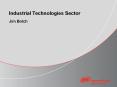 Industrial Technologies Sector PowerPoint PPT Presentation