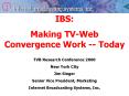 IBS: PowerPoint PPT Presentation