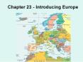 Chapter 23 Introducing Europe PowerPoint PPT Presentation