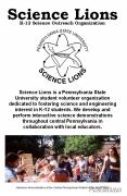 Science Lions PowerPoint PPT Presentation