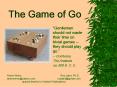 The Game of Go PowerPoint PPT Presentation