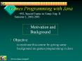 Games Programming with Java PowerPoint PPT Presentation