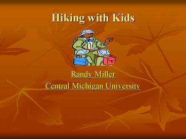 Hiking with Kids