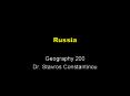 Russia PowerPoint PPT Presentation