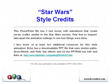 presentation player overlay