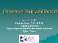 Disease Surveillance PowerPoint PPT Presentation