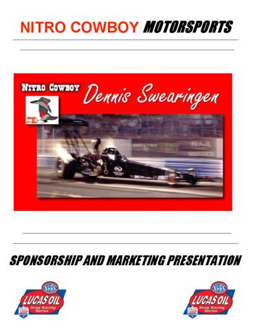 SPONSORSHIP AND MARKETING PRESENTATION