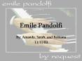 Emile Pandolfi PowerPoint PPT Presentation