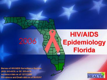 HIV/AIDS Epidemiology Florida