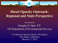 Diesel Opacity Outreach: Regional and State Perspective PowerPoint PPT Presentation