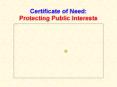 Certificate of Need: Protecting Public Interests PowerPoint PPT Presentation