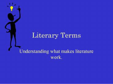 Literary Terms