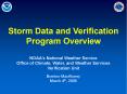 Storm Data and Verification PowerPoint PPT Presentation