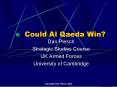 Could Al Qaeda Win PowerPoint PPT Presentation