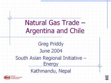 Natural Gas Trade 