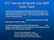 India in T20 World Cup