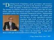 The literature on Democracy