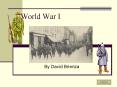 World War I PowerPoint PPT Presentation