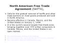 North American Free Trade AgreementNAFTA, PowerPoint PPT Presentation