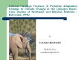 Cultural Heritage Tourism: A Potential Adaptation Strategy to Climate Change in the Limpopo Basin: Case studies of Northeast and Bobirwa Districts - Botswana: AF42 PowerPoint PPT Presentation