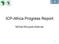 ICPAfrica Progress Report PowerPoint PPT Presentation