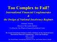Too Complex to Fail International Financial Conglomerates PowerPoint PPT Presentation