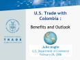 U.S. Trade with Colombia : PowerPoint PPT Presentation