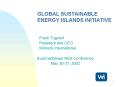 GLOBAL SUSTAINABLE ENERGY ISLANDS INITIATIVE PowerPoint PPT Presentation