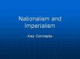 Nationalism and Imperialism PowerPoint PPT Presentation