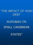 THE IMPACT OF HIGH DEBT BURDENS ON PowerPoint PPT Presentation