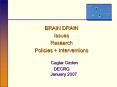 BRAIN DRAIN PowerPoint PPT Presentation