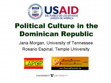 Political Culture in the Dominican Republic
