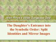 Jean Rhys's Wide Sargasso Sea