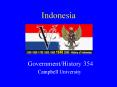 Indonesia PowerPoint PPT Presentation