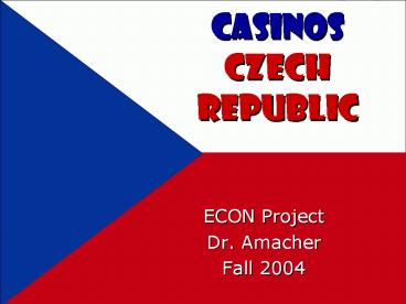 Little Vegas Casinos Czech Republic