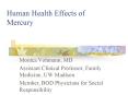 Human Health Effects of Mercury PowerPoint PPT Presentation