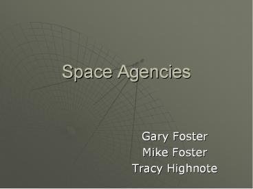 Space Agencies