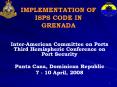 IMPLEMENTATION OF ISPS CODE IN GRENADA PowerPoint PPT Presentation